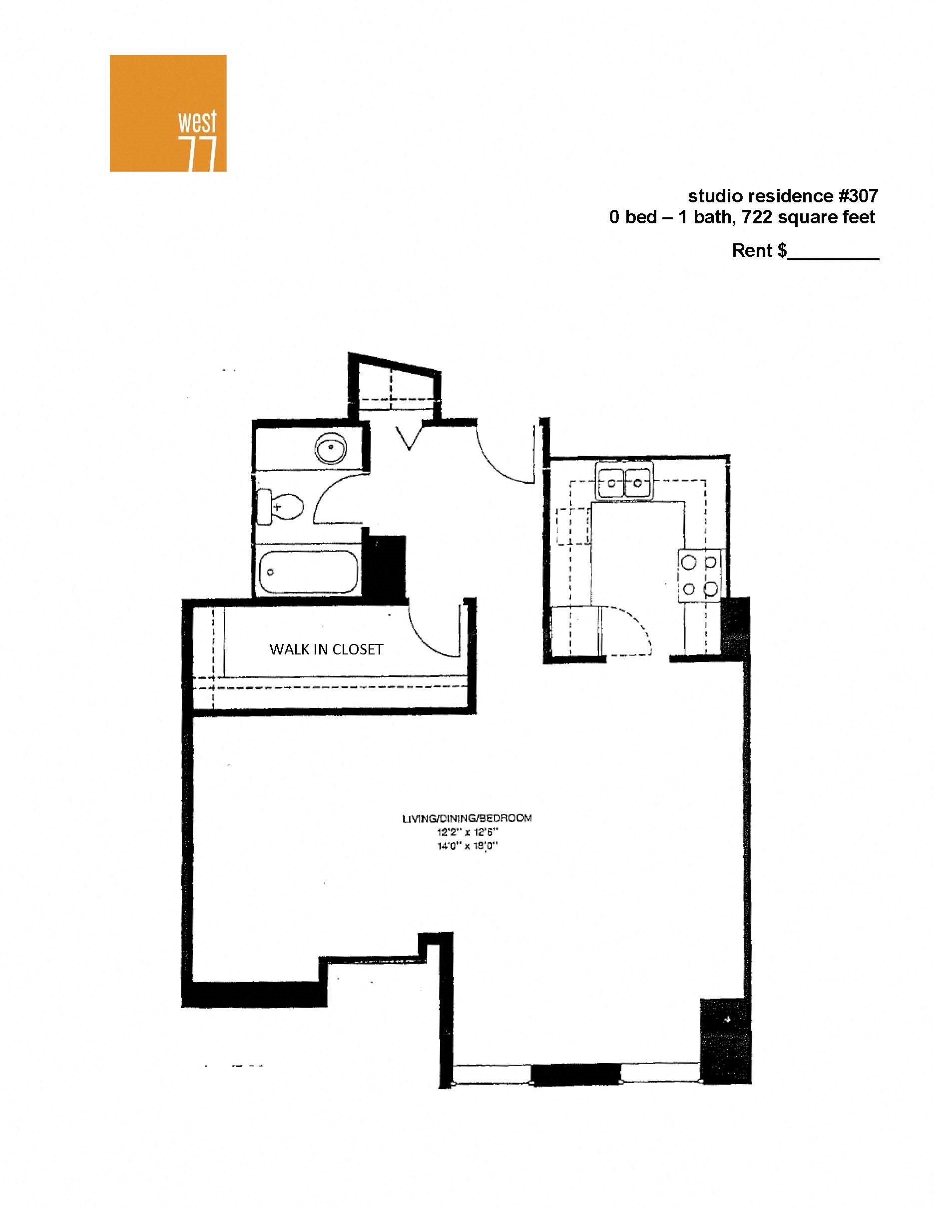 Convertible 307 Convertible 307 Floor Plan
